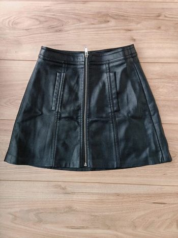 Jupe simili cuir