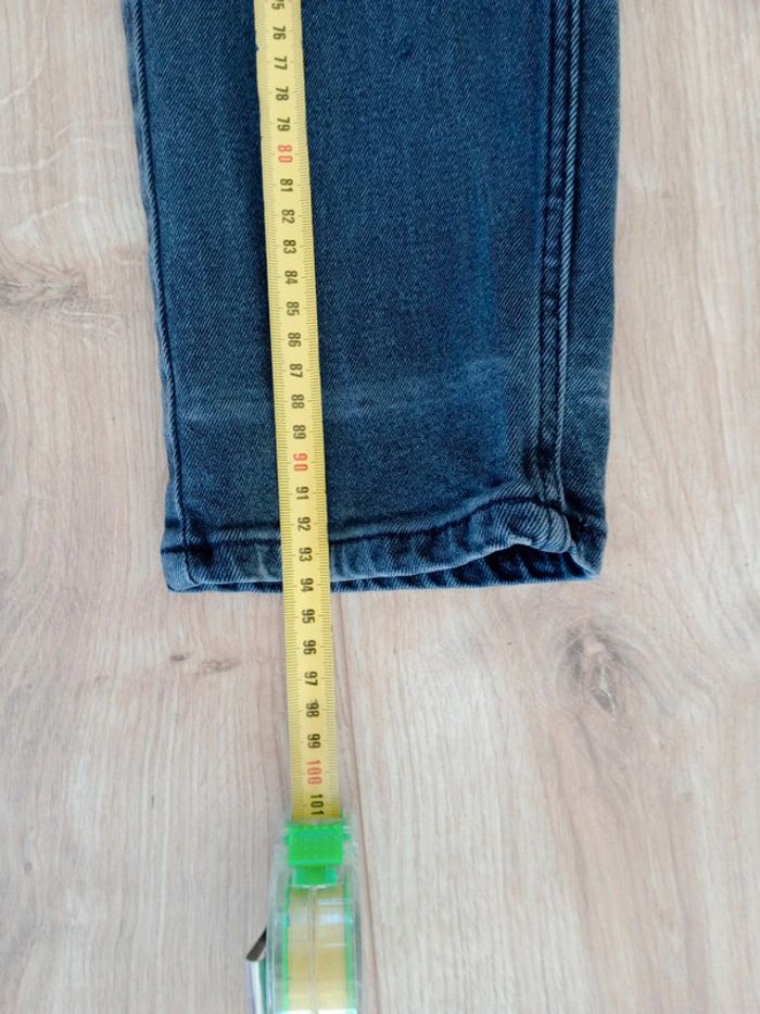 Jean mom femme 38 noir c82 - photo numéro 7