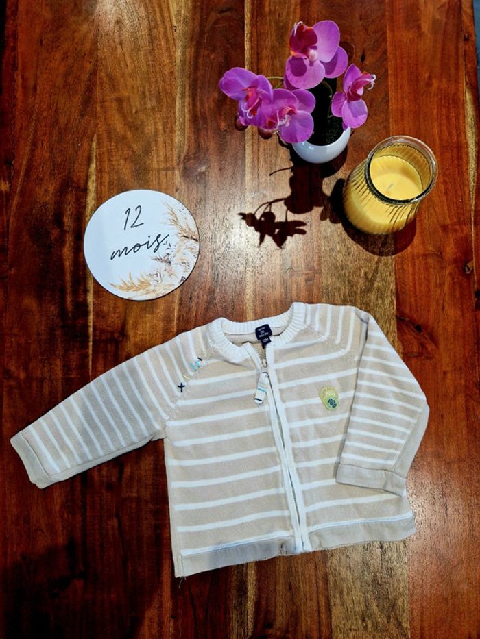 Gilet Terre de marins 12 mois