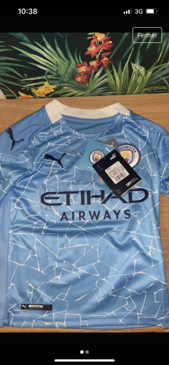 Maillot Manchester City