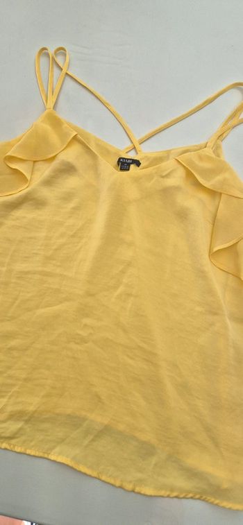 Debardeur jaune kiabi