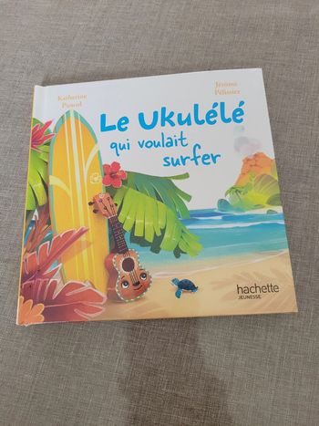 Livre le ukulele qui voulait surfer , neuf