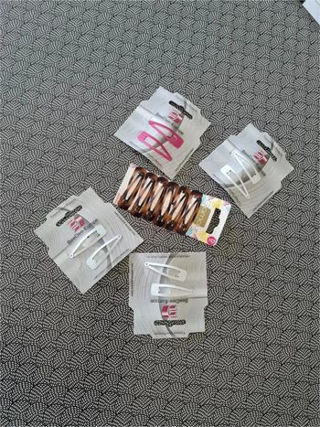 Lot de barrettes à cheveux
