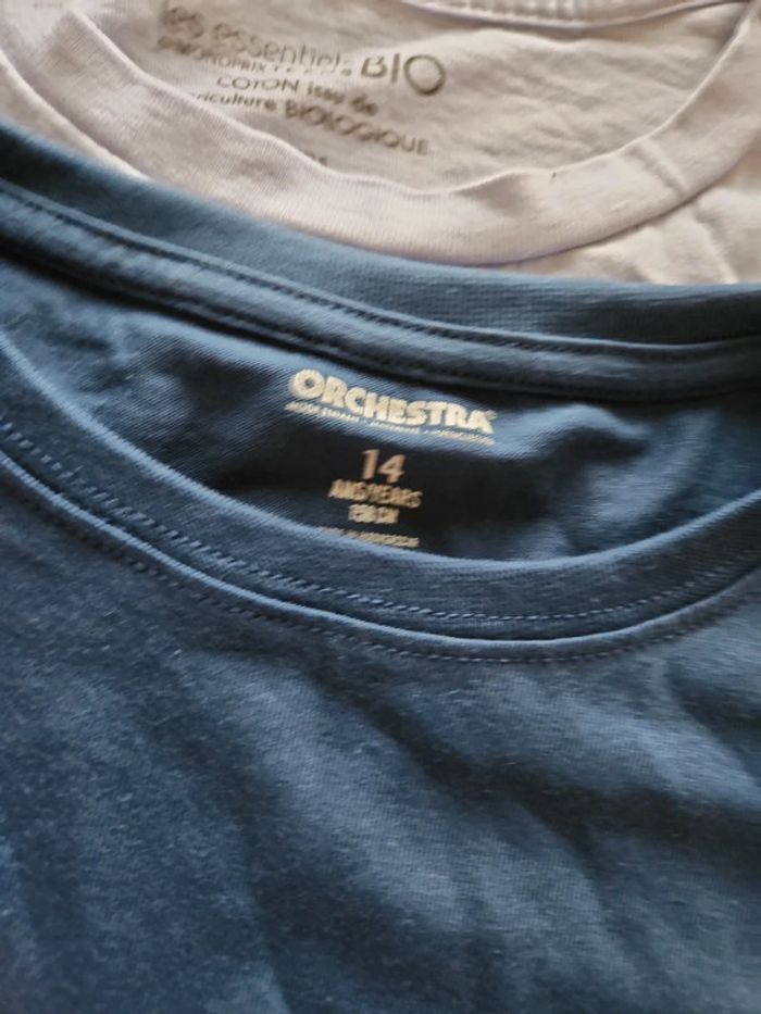 Lot de 2 Tee-shirt garçon monoprix et Orchestra - photo numéro 8