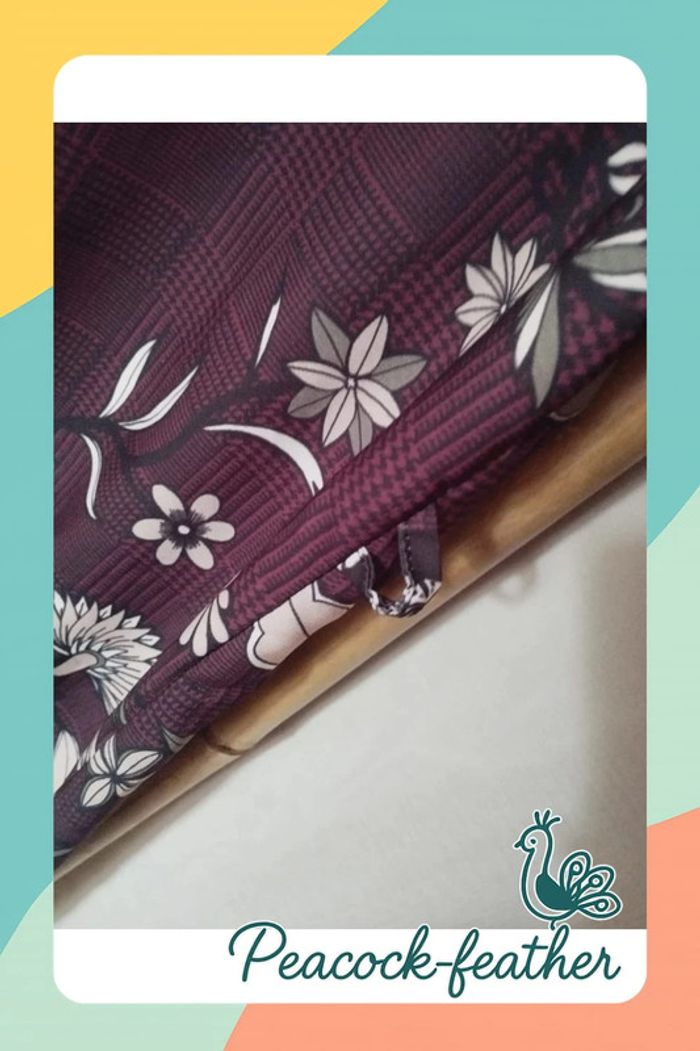 Robe droite bordeaux cem TU - photo numéro 4
