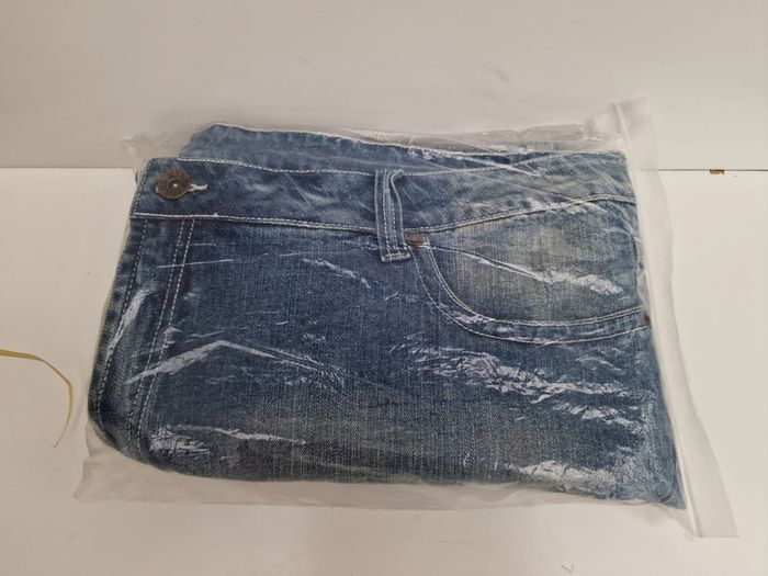 Short En Jeans Bleu Délavé - photo numéro 6