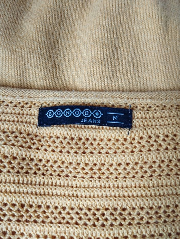 Haut manches longues moutarde bonobo taille M - photo numéro 4