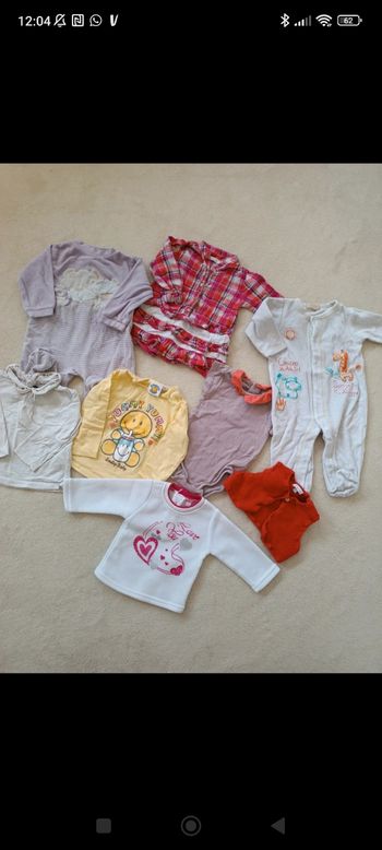 Lot 12 mois fille