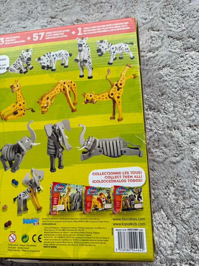 Jeu de construction Bloco Animalia - photo numéro 5