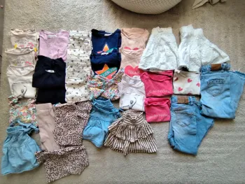 Lot vêtements filles 3/4 ans