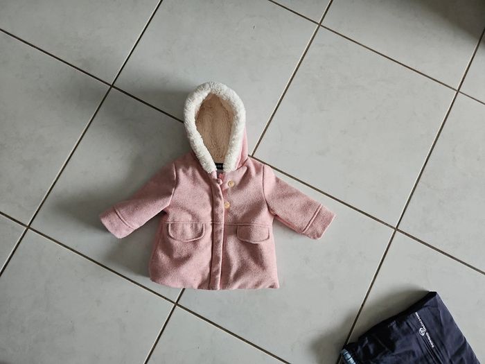 Manteau chaud bébé fille Kiabi 12 mois BBF2 - photo numéro 3