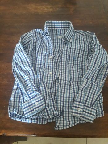 Chemise à carreaux garçon 6 ans