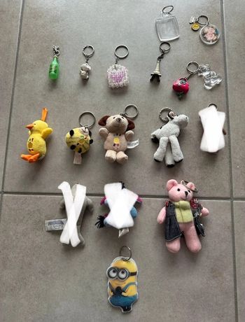Porte clé : peluches