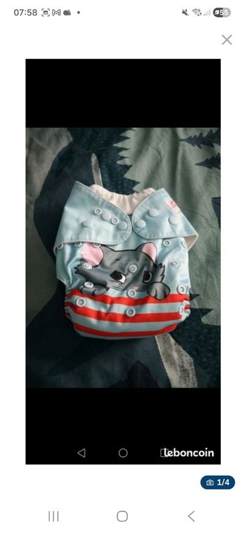 Couche lavable Sunny Pocket évolutive