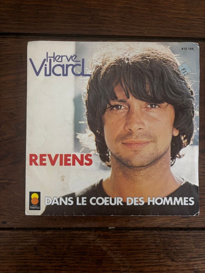 Vinyle 45 tours Hervé Vilard Reviens