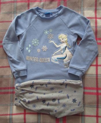 Pyjama bleu reine des neiges DISNEY 5-6 ans