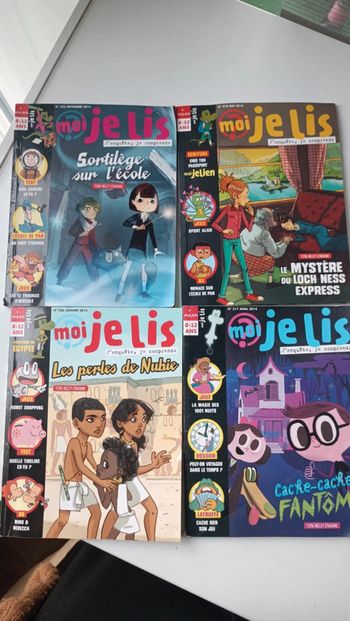 🔥 LOT 4 magazines moi je lis