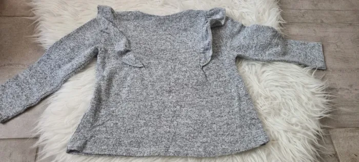 Pull gris Zara - photo numéro 3