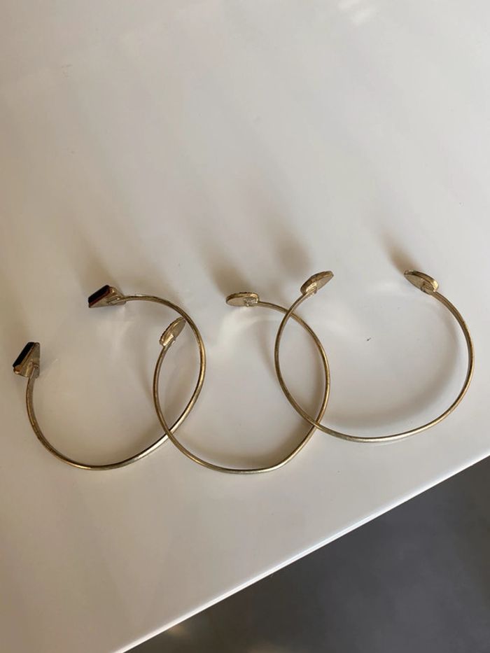 Lot de 3 bracelets géométriques - photo numéro 6