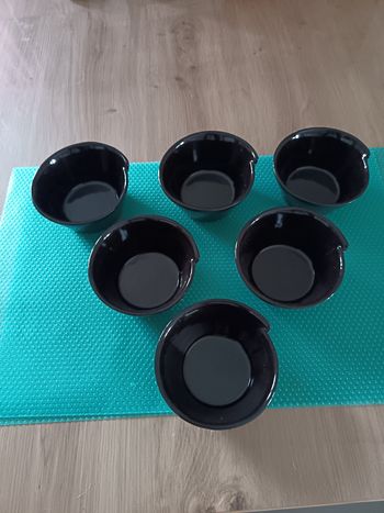 6 ramequins originals noirs