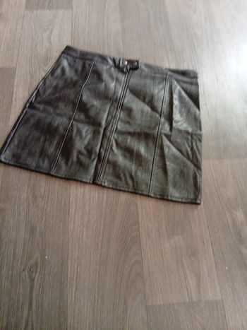 Jupe cuir
