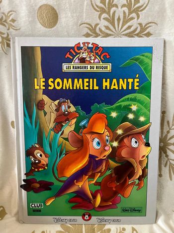 BD Vintage Tic et Tac Rangers du risque Disney Club