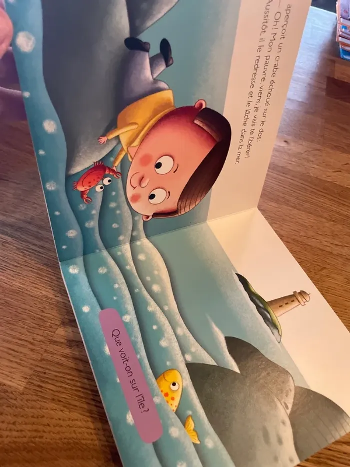 Livre cartonné Mes petits contes bretons Ewen et la sirène - photo numéro 7