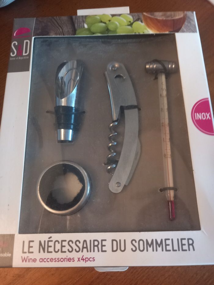 Coffret le nécessaire du sommelier - photo numéro 4