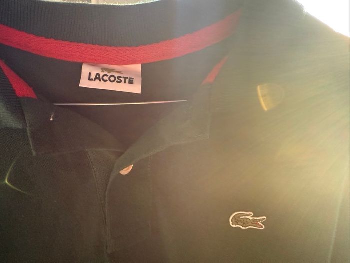 Polo Lacoste original - vert sapin XL
