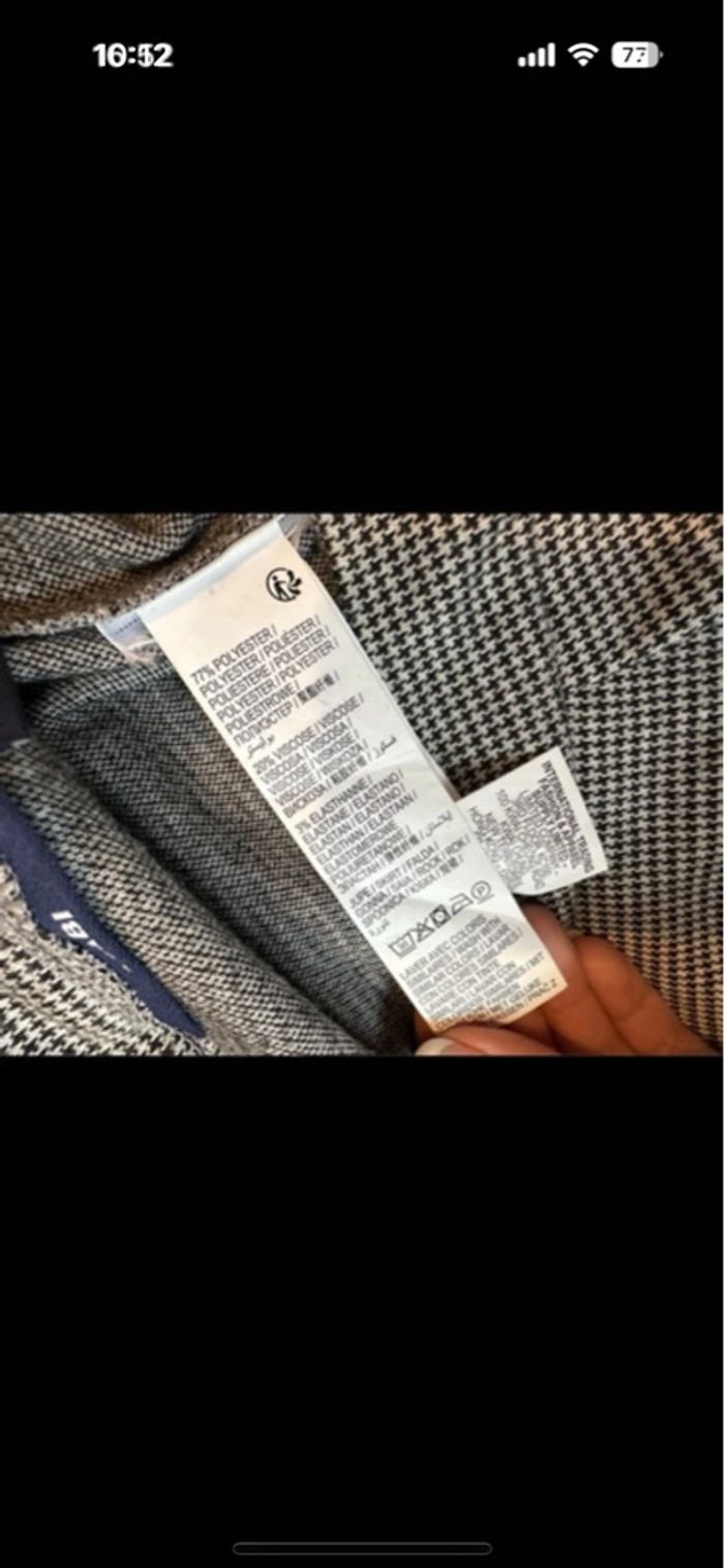 Jupe pied de poule - photo numéro 4