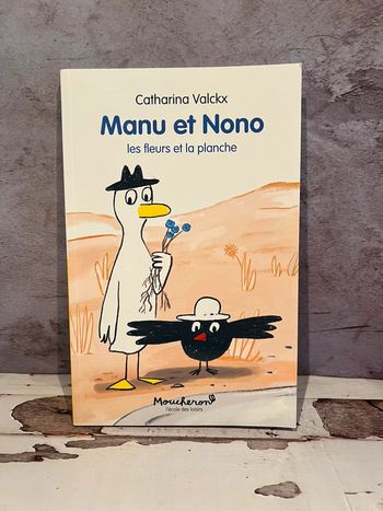 Manu et Nono les fleurs et la planche