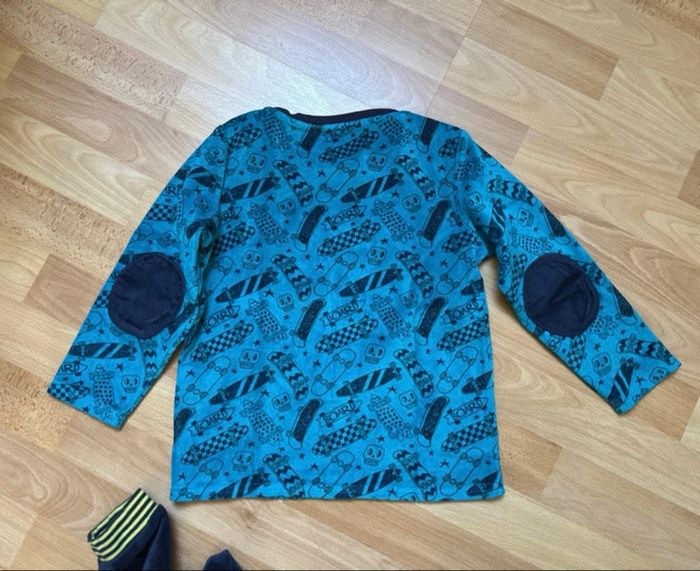 Pyjama velour skates tête de mort - photo numéro 5