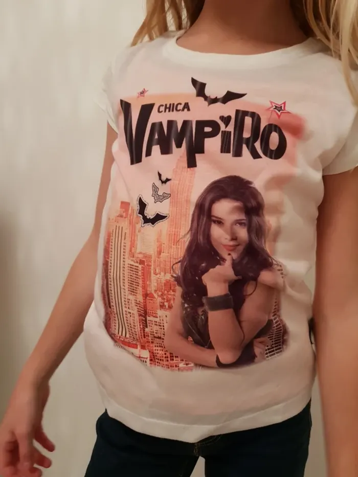 Tee-shirt Chica Vampiro