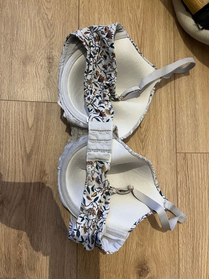 Soutien gorge taille 100 D rouge gorge - photo numéro 3