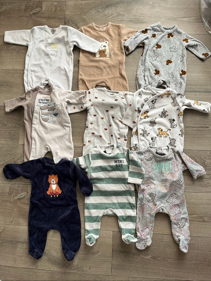 Lot pyjamas épais 3 mois - photo numéro 2