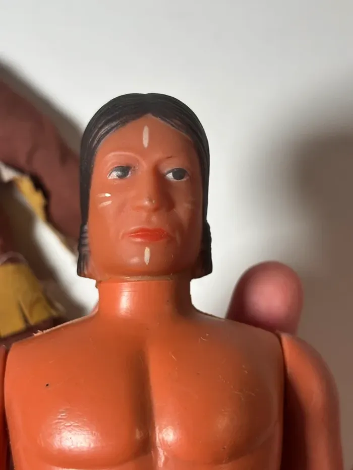 Figurine action figure vintage style Big Jim , indien , Apache - photo numéro 8