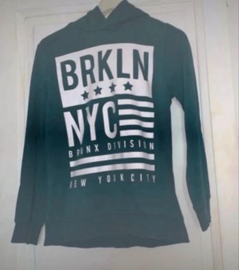 Pull à capuche 12/14 ans 