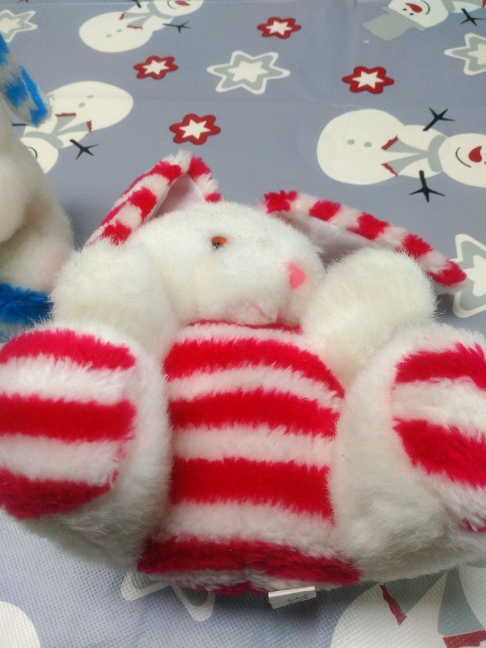 Peluches lapins - photo numéro 2