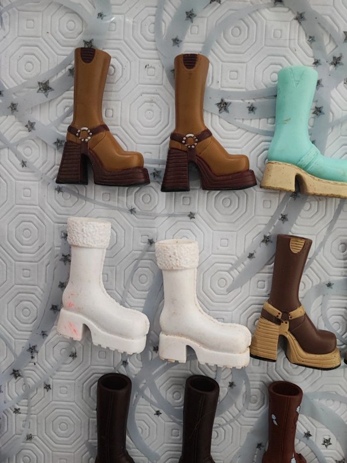 Lot chaussures pour poupées Bratz - photo numéro 7