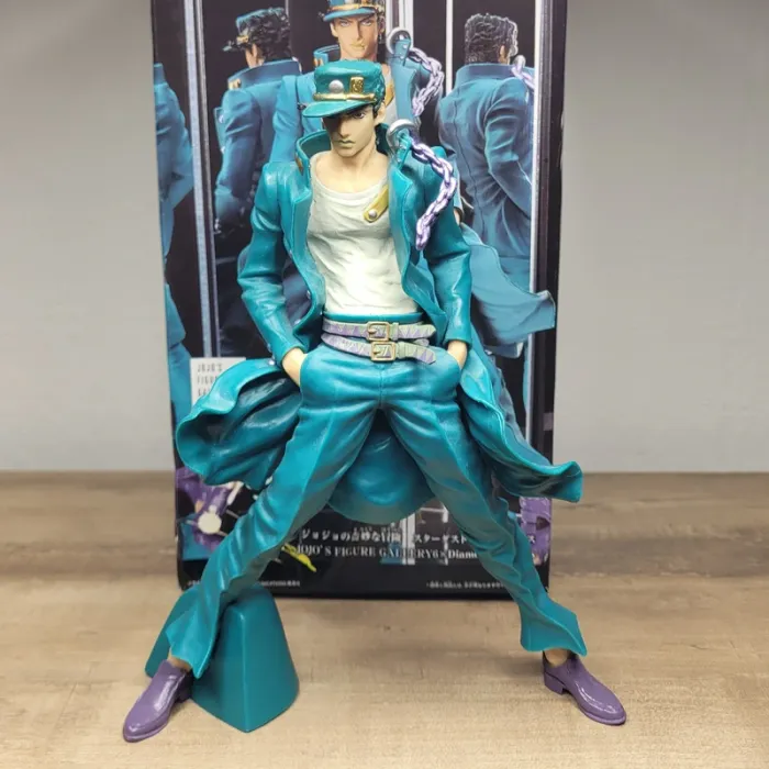 Figurine Jojo's Bizarre Adventure Jotaro Kujo Jojo's Figure Gallery 6 X Diamond Records Banpresto - photo numéro 2