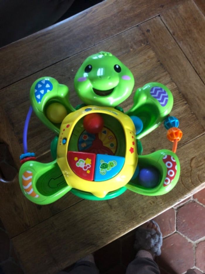 Tortue tourni pop balles