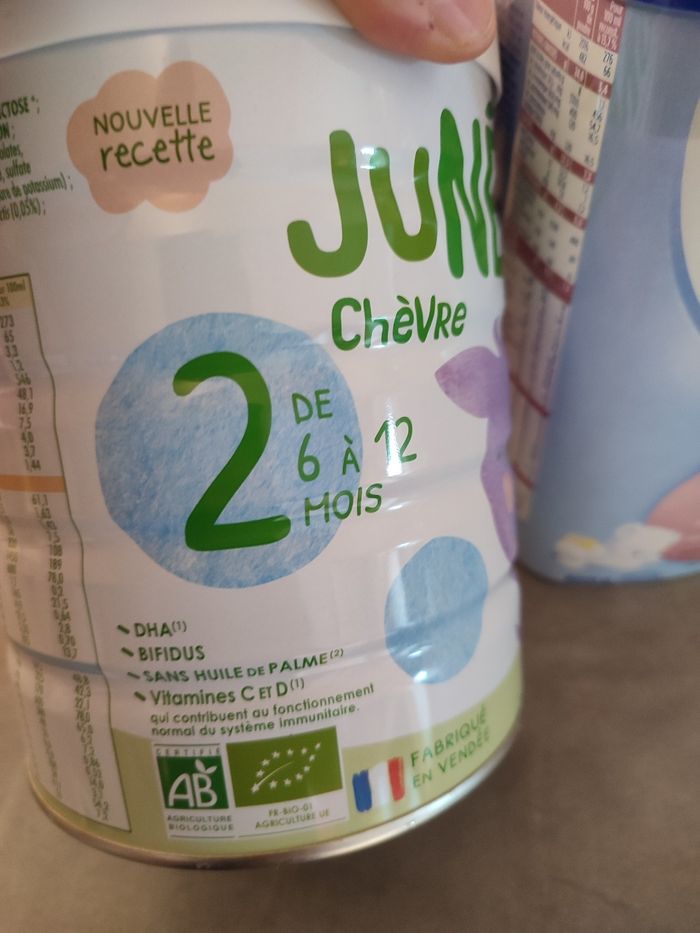 Lait junéo chèvre bio - photo numéro 3
