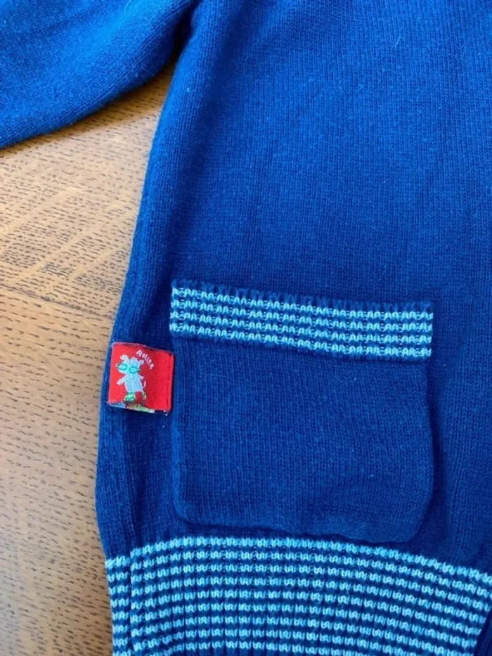 Gilet sergent major bleu dur 12 mois - photo numéro 5