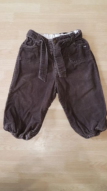 Pantalon avec ceinture 80 cm
