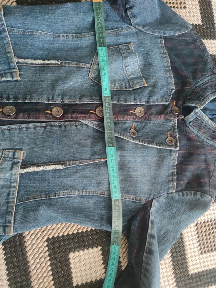Veste en jean doublé New man taille 40 - photo numéro 8