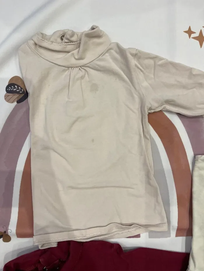 Lot de 3 t-shirts manches longues - Kiabi - 24 mois / 89 cm - photo numéro 6