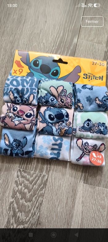 chaussette stitch