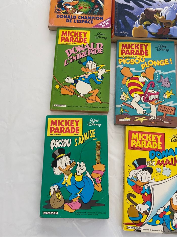 Lot livres Mickey parade géant - photo numéro 6