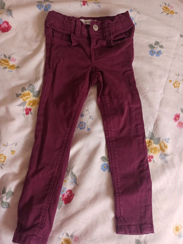 Pantalon skinny fille 3 ans