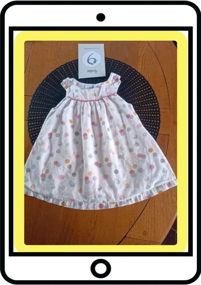 Robe obaibi taille 6 mois